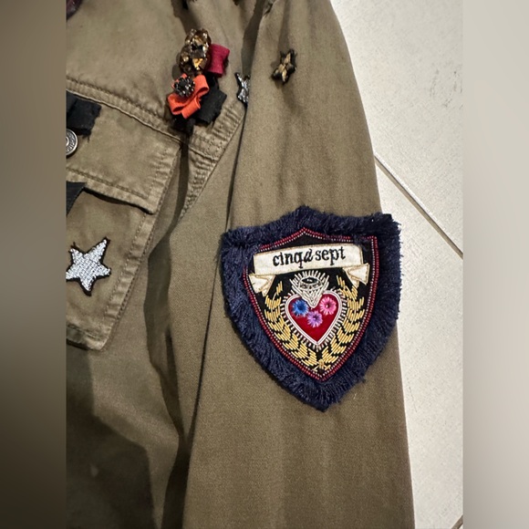 Army jacket Cinq a sept , size M - Picture 5 of 9